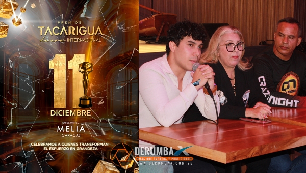 Caracas se Viste de Gala para recibir a los Premios Tacarigua de Oro Internacional 2025