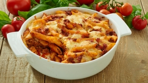 Receta de Cazuela de queso y verduras italiana