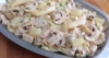 Receta de Champiñones con Guisantes, Espárragos y Marisco Agridulce